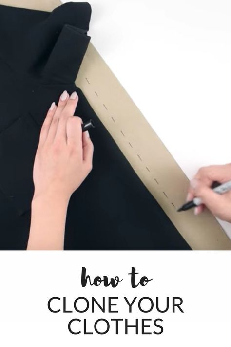 How to clone your clothes Sew Ins, Beginner Sewing Projects Easy, Leftover Fabric, Creation Couture, Sewing Projects For Beginners, Sewing Skills, Diy Couture, Love Sewing, Sewing Tips