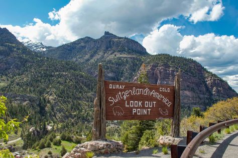 Switzerland Of America, Colorado Bucket List, Million Dollar Highway, Ouray Colorado, America Sign, Road Trip To Colorado, Cascade Falls, Colorado Trip, Explore Colorado