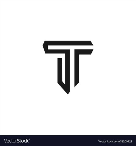 T Letter Design Alphabet, T Font Design, T Logo Design Ideas, Tt Logo Design, T Mobile Logo, T Letter Logo, T Logo Design, Tt Logo, T Letter