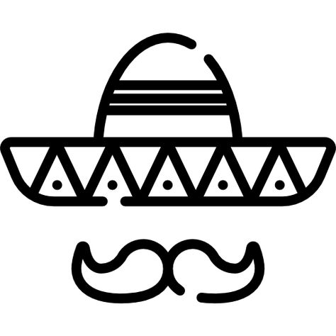 Mexican Icons, Character Flat, Red Monochrome, College Logo, Icon Font, Vector Icons, Icon Design, Vector Free, How To Draw Hands