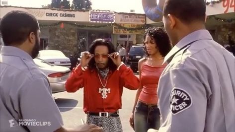 Friday After Next, Money Mike, Check Cashing, Katt Williams, 2000s Era, I'm Tired, Funny Signs, Adidas Jacket, Bomber Jacket