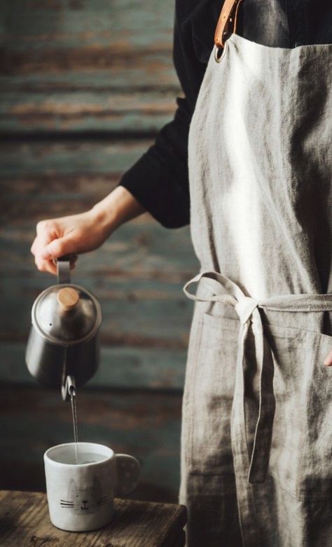 Figs Photography Food Styling, Apron Photoshoot Ideas, Apron Photography, Kitchen Shoot, Seasonal Baking, Moody Food Photography, Dark Food Photography, Garden Boots, Food Photography Inspiration