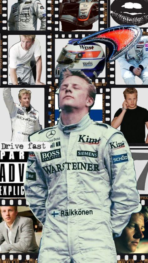 Kimi Raikkönen, Kimi Raikkonen, Formula 1 Car Racing, Room Stickers, Formula 1 Car, Vibe Song, F1 Racing, Moto Gp, Mans World