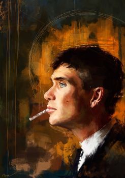 Tomas Shelby, Peaky Fookin Blinders, Peaky Blinders Poster, Stars D'hollywood, Peaky Blinders Wallpaper, Peaky Blinders Thomas, Digital Portrait Illustration, Peaky Blinders Tommy Shelby, Cillian Murphy Peaky Blinders