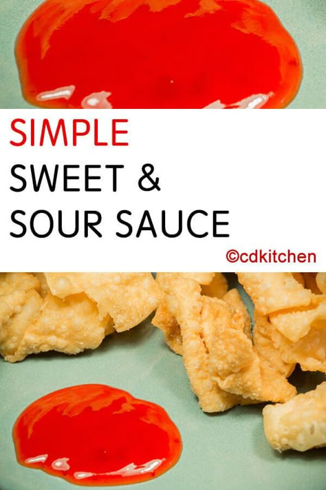 Sweet Ans Sour Sauce, Easy Sweet And Sour Sauce Recipe, Japanese Sauces, Mongolian Recipes, Sweet And Sour Sauce Recipe, Baked Doughnut, Chinese Sauces, Sweet N Sour Sauce Recipe, Chicken Jambalaya