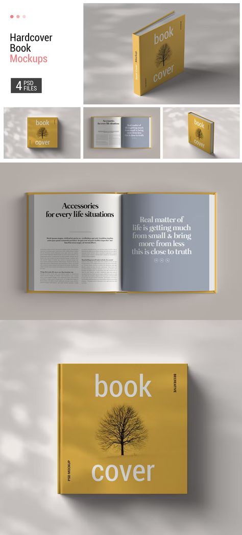 Square Book Layout Design, Coffee Table Book Template, Book Mockup Design, Square Book Design, Book Layout Design Minimalist, Square Book Layout, Hard Cover Book Design, Blank Book Cover Template, Coffee Table Book Layout