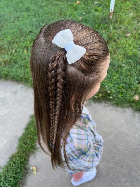 Toddler Hairstyles Girl Fine Hair, Daughter Hairstyles, Cute Toddler Hairstyles, Easy Little Girl Hairstyles, Girly Hairstyles, Veils Bridal, Girl Hair Dos, Girls Hairstyles Easy, Toddler Hairstyles Girl