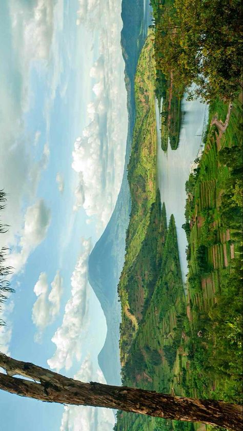 Rwanda Uganda Africa, Gap Year Travel, Camping Site, Contemporary African Art, Africa Do Sul, Pretty Landscapes, Missions Trip, Beautiful Locations Nature, Birds Eye View