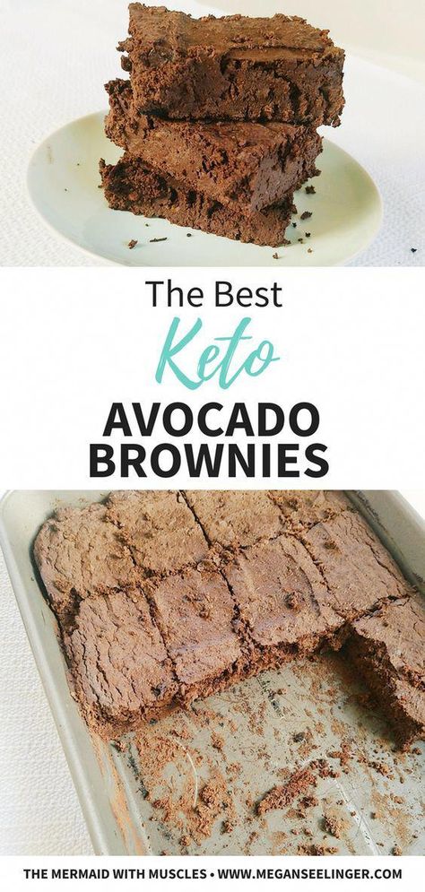 Keto Diet for Weight Loss #fatburningketodiet #ketodietfoodlists Chocolate Avocado Brownies, Galletas Keto, Paleo Brownies, Brownie Recipes Healthy, Avocado Brownies, Keto Baking, Chocolate Avocado, Postre Keto, Keto Friendly Desserts