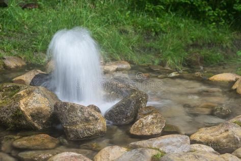 Artesian well. Eruption of spring, natural environment. Stones and water. Clean , #SPONSORED, #Stones, #environment, #Clean, #water, #Eruption #ad Artesian Well, Ground Photo, Water Well Drilling, Water Irrigation, Clean Drinking, Well Drilling, Nature Water, Water Well, Natural Environment