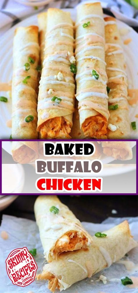 Baked Buffalo Chicken Taquitos Buffalo Chicken Taquitos, Coconut Lentil Curry, Best Pizza Dough Recipe, Keto Pork Chops, Baked Buffalo Chicken, Buffalo Wing, Best Pizza Dough, Parmesan Cream Sauce, Buffalo Wing Sauce