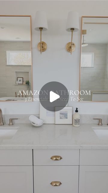 Kristina Svezhintseva on Instagram: "Comment BATH12 and I will send you the links to shop! How cool are these simple but practical items for your bathroom!? We have always struggled to find a hook for towels because I never wanted to drill into the beautiful tiles- these hooks suction on and off - making them damage free! This glass squeegee helps keep the hard water stains at bay AND this automatic trash can not only looks pretty in our bathroom but is so functional and the perfect size! If you want the links, comment BATH12 below and I will DM you right away! 

✨HOW TO SHOP✨
1. Comment BATH12 and I’ll send you a direct link to shop! (You have to be following @bloomandbabe or the message may be blocked by IG)
2. Head to the link in bio, find the photo and click for a direct link to shop. Bathroom Towel Hook Ideas, Bathroom Towel Hook, Beautiful Tiles, Primary Bath, Primary Bathroom, Home Finds, Hard Water Stains, Bathroom Designs, Cool Gadgets To Buy