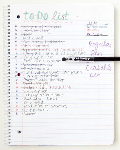 Organized To Do List Ideas, To Do List Ideas For Study, To Do List Example, To Do List Written, Organized To Do List, Good Notes Daily Planner, Diy To Do List, To Do List Aesthetic, Do List Ideas