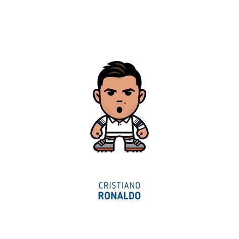 Real Madrid Cartoon, Cr7 Cartoon, Cristiano Ronaldo Cartoon, Ronaldo Cartoon, Inter Milan Logo, Cristiano Ronaldo Real Madrid, Football Artwork, Ronaldo Pictures, Ronaldo Real Madrid