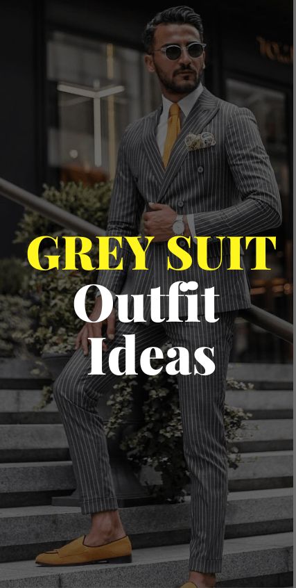 Grey Suit Outfit Ideas Men’s Gray Suit Outfit, Mens Gray Suit Outfit, Light Grey Suit Outfit Men, Men’s Grey Suit Outfit, Grey Suit Men Outfit, Grey Suit Ideas For Men, Light Grey Suit Men Color Combos, Light Grey Suit Combinations, Light Gray Suits For Men