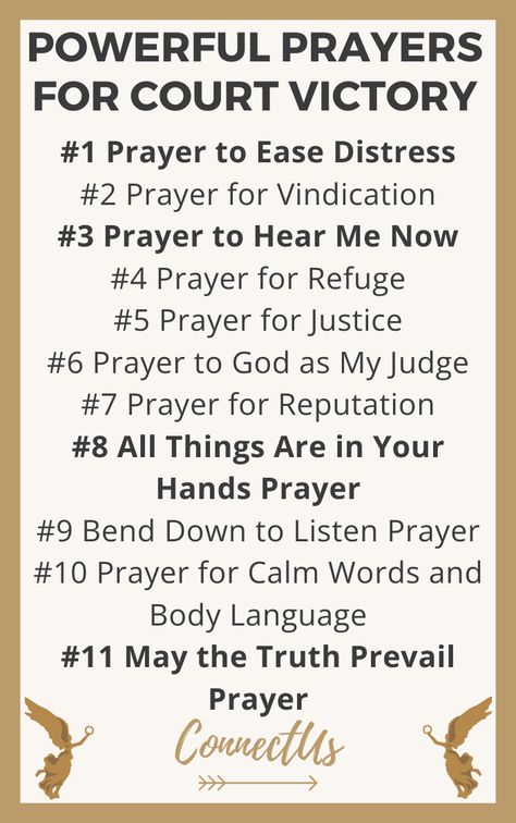 Having an upcoming court case can be an extremely stressful time, and the result can have huge life-changing effects. Prayers For Court, Prayer For My Son, I Need You Now, Powerful Prayers, Pay Attention To Me, God Prayer, Set Me Free, Power Of Prayer, Daily Prayer