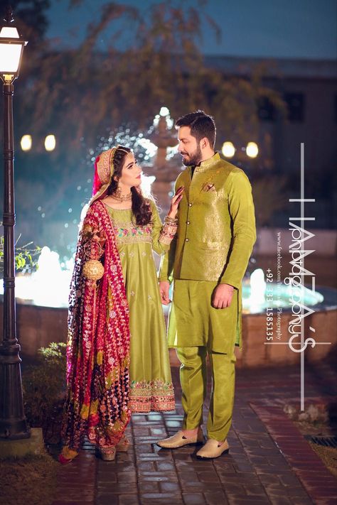 wedding , pakistani wedding ,mehndi bride , barat bride ,walima bride , pakistani wedding dresses ,nikkah bride, nikkah dress , white dress, mehndi dress, barat dress , red lengha ,walima gown, groom style , traditional barat dress , walima dress , couple shoot , barat photography , pakistani style , photography ideas and poses , pakistani photographer Barat Couple Dresses Pakistani, Mehndi Couple Outfits, Walima Dresses Pakistani Bride And Groom, Mehndi Outfit For Men Pakistani, Mehndi Dress For Groom, Mehndi Dresses Pakistani, Mehndi Dress Design, Walima Dresses Pakistani Brides, Walima Gown