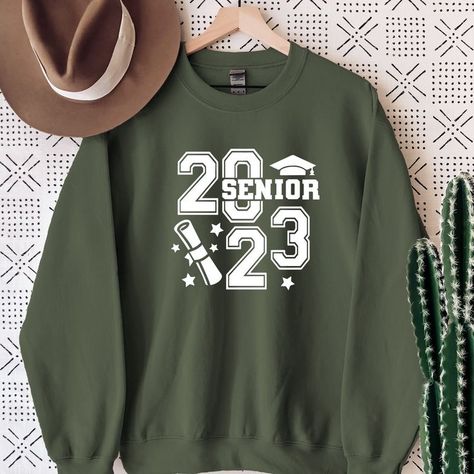 Senior Hoodies Design Ideas, Asb Ideas, Hoodies Design Ideas, Senior Class Of 2023, Leavers Hoodies, Senior Jackets, Elegant Silk Dresses, School Shirt Designs, Korean Clothes