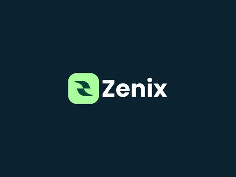 Zenix - Tech Startup & SaaS Logo by Keystone Themes Tech Startup, Tech Startups, Brand Logo, Start Up, ? Logo, Green, Quick Saves