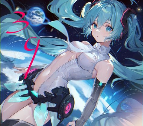 Miku Singing, Miku Append, Header Image, Inuyasha, Hatsune Miku, Vocaloid, Cute Drawings, Singing, Software