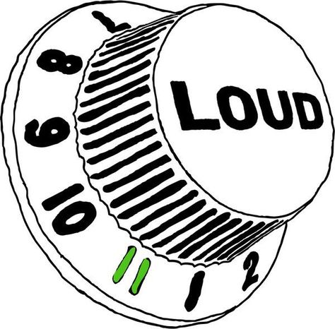 One louder Fff Logo, Spinal Tap, Hearing Damage, Silhouette Stencil, Best Headphones, Graphic Tshirt Design, Shirt Print Design, 자수 디자인, Comfort Design