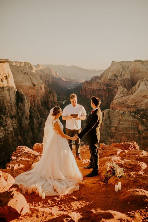 Elopement Ideas California, Zion Elopement, Zion Wedding, Epic Elopement, Snow Canyon State Park, Utah Elopement, Zion National Park Utah, Offbeat Bride, Park Elopement