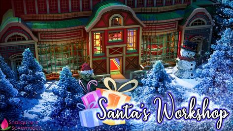 Minecraft Marketplace | Santa's Workshop Minecraft Marketplace, Minecraft Medieval, Santa's Workshop, Frosted Flakes Cereal Box, Cereal Box, Minecraft, Christmas