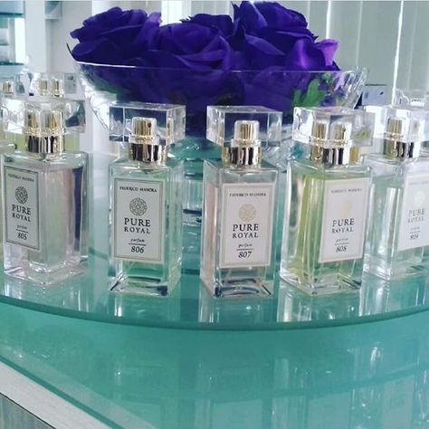 How lush are the new Royal Range. Thinking 806 is going to be my autumn fragrance #perfume #perfumes #fragrance #autumn Fm Fragrances Perfume, Fm Products, Fragrance Quote, Federico Mahora, Fm Perfume, Fm Fragrances, Fm Cosmetics, Perfume Company, Perfume Quotes