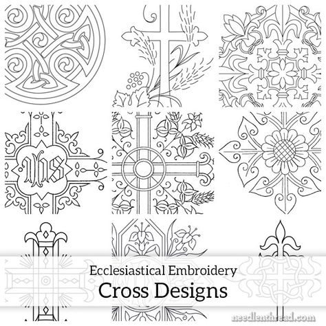 Christian Cross Stitch Patterns Free, Symbol Of Christianity, Christian Cross Stitch Patterns, Christian Embroidery, Contemporary Cross, Christian Calendar, Christian Cross Stitch, The Crucifixion, Christian Symbols