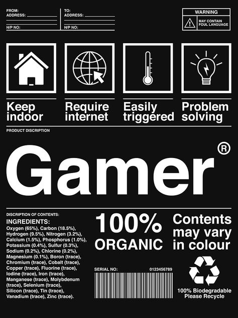 Gamer Tshirt Ideas, Gaming Poster Design, Gamer Graphics, Gamer Poster, Gamer Aesthetic, Cyberpunk Design, Need Sleep, Last Game, Tshirt Design Inspiration