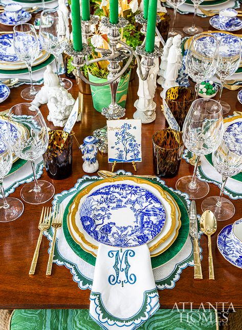 Atlanta Homes And Lifestyles, Harrison Design, Samuel And Sons, Creative Tables, Fall Table Settings, Countertop Design, Beautiful Table Settings, Cabinetry Design, Atlanta Homes