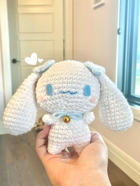 Crochet Cinamoroll, Knitting Humor Funny, Knitting Needle Storage, Hello Kitty Crochet, Easy Crochet Animals, Images Kawaii, Kawaii Crochet, Fun Crochet Projects, Hello Kitty Items