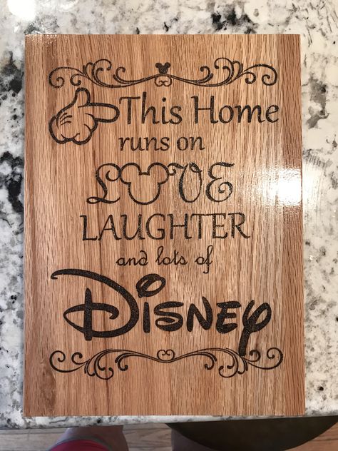 Home made wood burning Disney sign Disney Wood Projects, Disney Wood Burning, Disney Wood Signs, Burning Quotes, Deco Disney, Wood Burned Signs, Disney Sign, Burned Wood, Baby Elefant