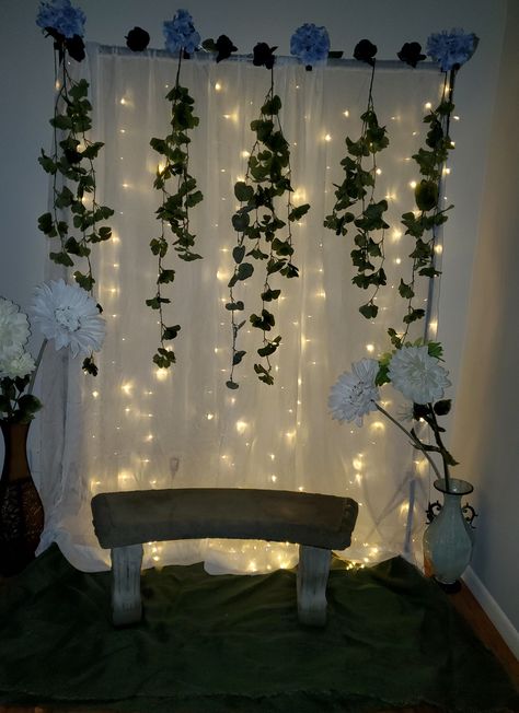 Enchanted Forest Prom Backdrop, Enchanted Forest Event Decor, Enchanted Forest 21st Birthday Party, Easy Enchanted Forest Decorations, Enchanted Forest Decorations Prom, Enchanted Forest Dance Decorations, Enchanted Forest Wall Decor, Fairytale Prom Theme Decor, Enchanted Forest Theme School Dance