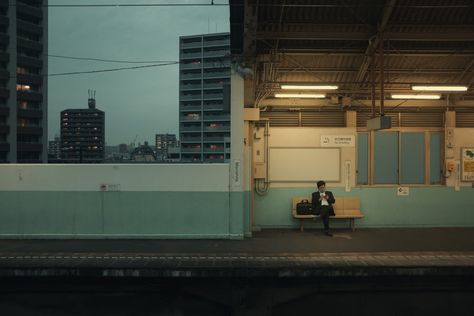 Japanese Street, Train Station, Train, Magazine, Lighting, On Instagram, Instagram