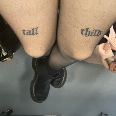 First Love Late Spring Tattoo, Mitski Inspired Tattoo, Scott Street Tattoo, Outside Knee Tattoo, Short Phrases Tattoo, Mitski Tattoo Ideas, Alex G Tattoo, Fleabag Tattoo, Mitski Tattoo