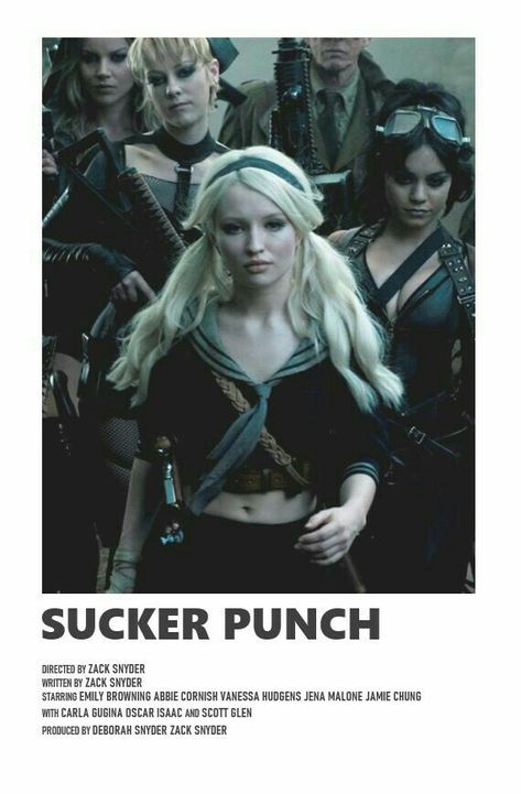 Sucker Punch Movie Poster, Dashcam Movie, Sucker Punch Poster, How High Movie, Sucker Punch Aesthetic, Suckerpunch Movie, Girl From Nowhere Poster, Sucker Punch Movie, X Movie Poster