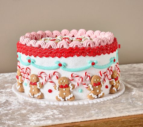 Beautiful Christmas Cake, Christmas Birthday Cake, Bakers Delight, Christmas Themed Cake, Birthday Cake Decorating Ideas, Christmas Cake Designs, Christmas Cake Topper, Cake Decorating Ideas, Gingerbread Cake