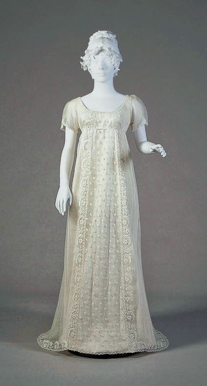 Historical Wedding Dresses, 1800s Dresses, Bridgerton Style, Regency Wedding, Regency Gown, Historical Dress, Muslin Dress, 1800s Fashion, Womens Outfits