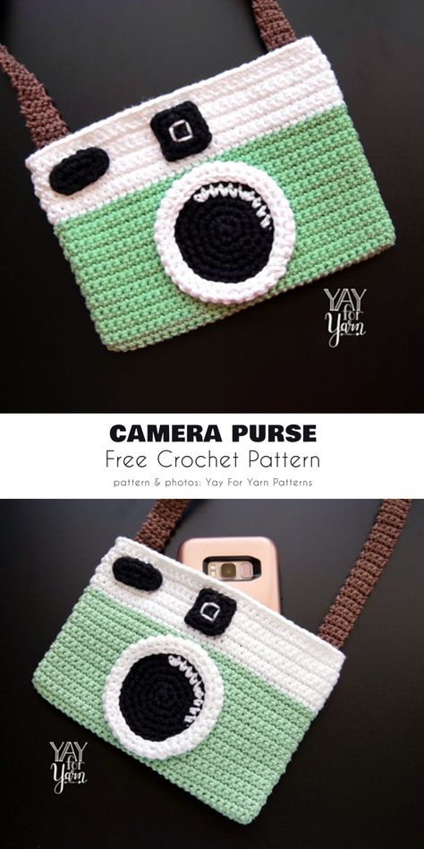 Fun Purses Free Crochet Patterns - Your Crochet Funny Crochet Bag, Handbag Crochet Pattern Free, Crochet Items To Sell, Crochet Handbags Free Patterns, Crochet Bags Free Patterns, Travel Crochet, Creativity Projects, Fun Purses, Basket Crochet Pattern