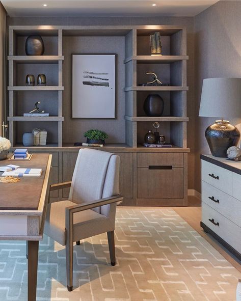 Sophie Paterson Interiors Office, Media Cabinetry, Man's Study, Console Designs, Sophie Paterson Interiors, Bespoke Joinery, Sophie Paterson, Modern Townhouse, Cozy Home Office