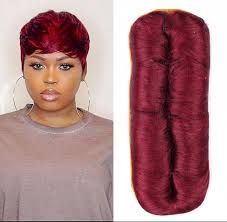 https://encrypted-tbn0.gstatic.com/images?q=tbn:ANd9GcRGTTSDAe_627qk29D70G95njD67z4_eTVIEQ&usqp=CAU Hair Pieces For Black Women, Bump Hair, 27 Piece Quick Weave, Short Quick Weave, 27 Piece Hairstyles, Short Pixie Wigs, Bump Hairstyles, Short Weave, Hair Extensions For Short Hair