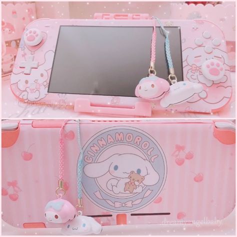 Sanrio Nintendo Switch Lite Cute Nintendo Switch Lite Accessories, Kawaii Nintendo Switch Case, Nintendo Lite Aesthetic, Sanrio Nintendo Switch, Aesthetic Nintendo Switch Lite, Cute Nintendo Switch Lite, Nintendo Switch Aesthetic Case, Switch Lite Aesthetic, Nintendo Switch Lite Aesthetic