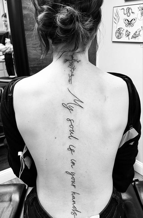 Cross tattoo Tattoo Song, Meaning Full Tattoos, Remember Tattoo, Tattoo Spine, Tattoo Cross, Good Tattoo Quotes, Small Shoulder Tattoos, Quote Tattoo, Writing Tattoos