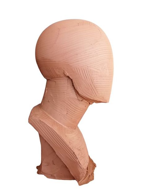 Clay Head Sculpture Ideas, Human Head Sculpture, Armature Sculpture, Oil Painting Woman, Ceramic Sculpture Figurative, Anatomy Sculpture, Sculpture Head, Sculpture Techniques, Geometric Shapes Art