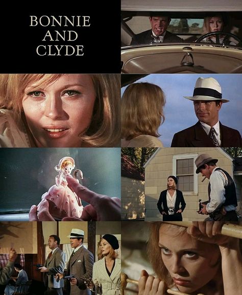 Bonnie and Clyde is a 1967 American biographical crime film directed by Arthur Penn and starring Warren Beatty and Faye Dunaway as the title characters Clyde Barrow and Bonnie Parker. The film also features Michael J. Pollard, Gene Hackman, and Estelle Parsons. Wikipedia  Initial release: 13 August 1967 (USA)  Director: Arthur Penn  Editor: Dede Allen  Awards: Academy Award for Best Actress in a Supporting Role, Academy Award for Best Cinematography, more  Screenplay: Robert Benton, David Newman Bonnie And Clyde 1967, Clyde Barrow, Gene Hackman, Bonnie Parker, Filmmaking Cinematography, Bonnie And Clyde, Warren Beatty, Faye Dunaway, Best Cinematography