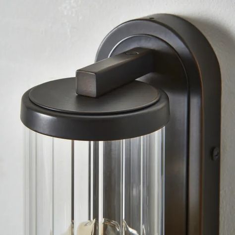 Ribbed Glass, Bathroom Wall Lights, Subtle Textures, Bathroom Wall, Wall Light, Glass Shades, Cleaning Wipes, Wall Lights, Shades