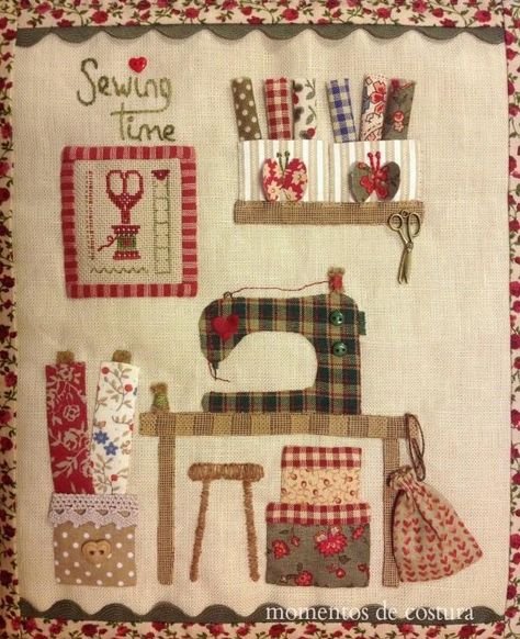 Annie Downs, Story Quilts, Small Sewing Rooms, Medallion Quilts, Appliqué Quilts, Applique Ideas, Sewing Machine Cover, Sew Ins, Applique Quilting