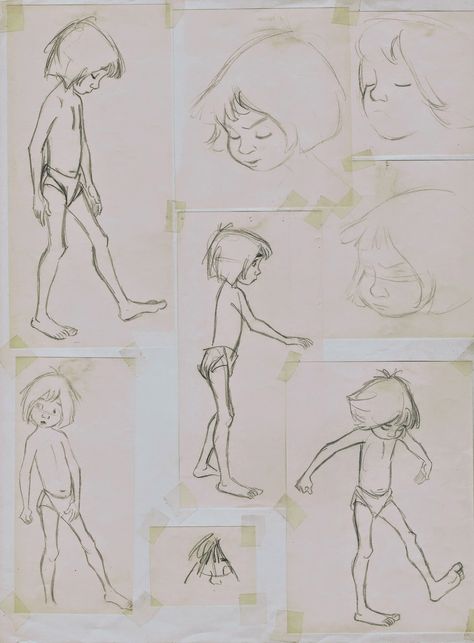 Frank Thomas. Disney Character Sketches, Milt Kahl, Animation News, Jungle Book Disney, Frank Thomas, Animation Sketches, Model Sheet, Disney Concept Art, Disney Sketches