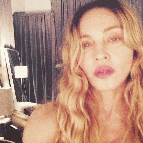 Pin for Later: This Week's Cutest Celebrity Candids Madonna Madonna took a blurry no-makeup selfie. Madonna Instagram, Tie Up Boots, Madonna Photos, 50 Shades Of Grey, Recording Artists, Cute Celebrities, Pop Star, Lady Gaga, Madonna